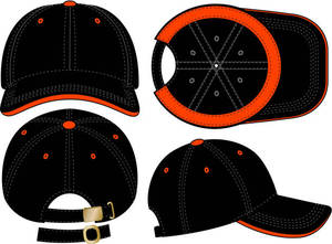 Gorra de Béisbol Negra de Malla, 6 Paneles, Ajustable, Unisex, para Deportes al Aire Libre, Casual, Primavera/Verano, Transpirable, Color Sólido - Product Image 2