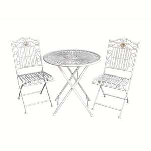 Ensemble de meubles d'extérieur en fer minimaliste moderne pour patio, jardin, balcon, avec un design élégant et une structure en métal robuste - Product Image 1