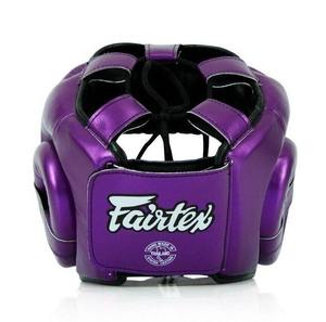 อุปกรณ์ป้องกันศีรษะ Fairtex หนังแท้คุณภาพสูง ปรับแต่งได้ ดีไซน์โดดเด่น ระบายอากาศได้ดี สำหรับฝึกซ้อมมวย - Product Image 6