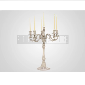 High Quality Aluminum Candle <b>Stand</b> <b>Tea</b> Light Candlestick Holder | Table Centerpiece for Wedding Party Birthday Christmas Decor - Product Image 3