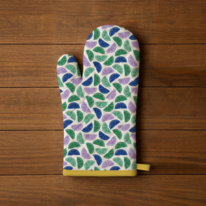 Manoplas acolchadas de algodón para horno, guantes de cocina extra largos resistentes al calor para hornear, cocinar, asar y barbacoa - Product Image 3