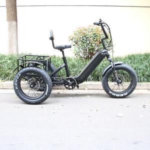 จักรยานไฟฟ้าบรรทุกสัมภาระ 48V 1000W แบบสามล้อ สำหรับผู้ใหญ่ - Product Image 1