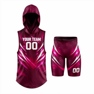 Direct Factory Supply Most Popular New Style Men's Polyester American Football Custom Digital Print Quick Dry All Seasons Sets - Product Image 2