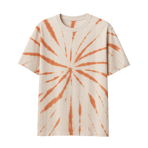 Camisetas de Mujer Estilo Hip Hop, Corte Ajustado, Tie Dye, Apliques Bordados, Botones, 100% Algodón, Transpirables, Ecológicas, Unisex - Product Image 1