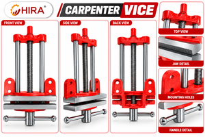 HIRA 13811 Tornillo de Banco para Carpintero - Product Image 2