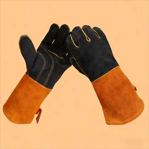 Guantes de Soldadura TIG de Piel de Cabra de Primera Calidad, Alta Destreza, Resistentes al Calor, Protección UV, Antideslizantes, Unisex, para Caza LGW-0008 - Product Image 2
