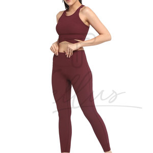 Customized Color Premium Quality Women Yoga Sets Wholesale Women Yoga Sets Customized Logo Women Yoga Sets - Product Image 5