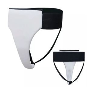 Nuevas Protecciones Inguinales de Piel Sintética PU para Artes Marciales, Personalizadas, de Alta Calidad, para Entrenamiento de Boxeo, Ajustables, Elásticas y Duraderas - Product Image 4