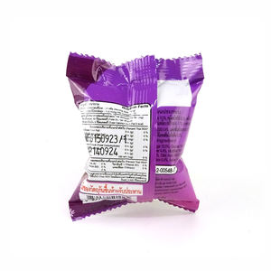 ขนมผลไม้วีแกน 10 กรัม แพ็ค ลูกอมรูปทรงลูกเต๋า รสพลัม เคี้ยวหนึบ ฮาลาล จากประเทศไทย รสพลัม ทำจากผลไม้แท้ - Product Image 2