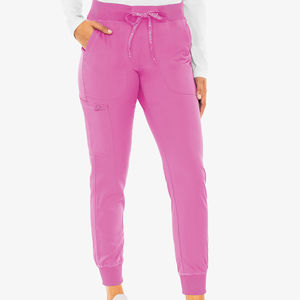 Pantalon de travail médical pour femmes, pantalon de jogging pour infirmières, pantalon de travail en spandex pour hôpital, pantalon médical athlétique - Product Image 1