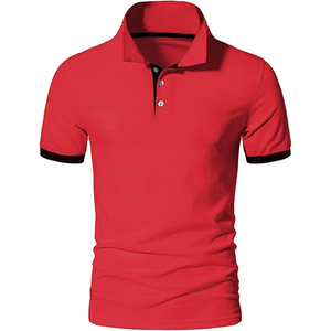 Polo de Lujo de Color Sólido y Tejido Grueso, 240 GSM, Algodón, Fabricación Personalizada, Venta al Por Mayor - Product Image 3