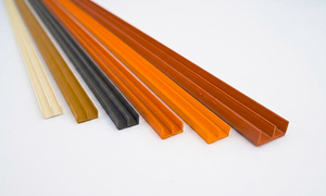 Perfil de PVC en Forma de E para Fijación de Vidrio en Muebles, Marcos de Puertas, Rieles, Soporte de Vidrio de Plástico, Perfil de Extrusión - Product Image 5
