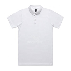 Camisetas de Golf de Alto Rendimiento para Hombre, con Logotipo Personalizado, Cuello Alto, Manga Corta, Poliéster, Secado Rápido - Product Image 3