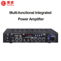 Amplificateur de puissance audio professionnel Bluetooth DL-400 2x40W 8Ω pour Home Cinéma et KTV avec USB et SD