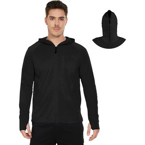 Sweat-shirt à capuche pour homme OEM, logo personnalisé, sweat-shirt à fermeture éclair, vente en gros, streetwear - Product Image 4