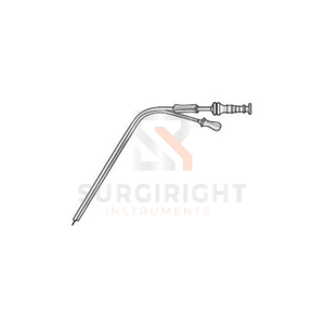 Tuyau d'aspiration et d'irrigation en acier inoxydable, instrument chirurgical d'aspiration ORL, outil médical par SurgiRight - Product Image 4