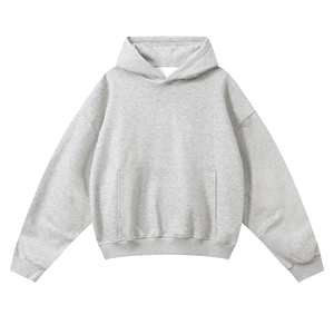 Sweat à capuche oversize à manches cintrées - Style streetwear décontracté, coupe ample, design tendance, 100% coton, écologique, pull d'hiver - Product Image 3