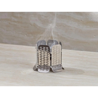 Brûleur à Bakhoor en Acier Inoxydable Moderne de Qualité Supérieure, Design Géométrique Découpé au Laser, Encensoir pour Oud, Aromathérapie de Luxe pour la Maison, En Promotion