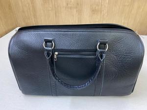 Bolsa de Viaje de Fin de Semana de Cuero, Gran Capacidad, Cierre de Cremallera, Unisex, Asa Suave - Product Image 4