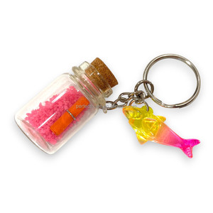 พวงกุญแจพลาสติกรูปขวด ดีไซน์รูปฉลาม พร้อมเอฟเฟกต์เรืองแสง - Product Image 3