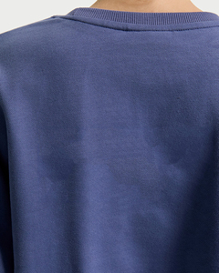 Sudadera Corta Extra Grande Personalizada para Mujer, Sudadera de Algodón con Forro Polar, Hombros Caídos, Cuello Redondo, Sudadera de Alta Calidad - Product Image 4