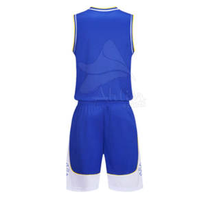Ensemble d'uniformes de basketball de haute qualité, vêtements performants anti-transpiration, uniforme de basketball OEM - Product Image 4