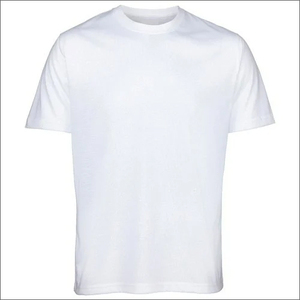 Camisetas al por Mayor para Hombre, Ecológicas, Anti-Pilling, Transpirables, Mezcla de Poliéster/Algodón, 120 GSM, Ligeras, con Serigrafía - Product Image 1
