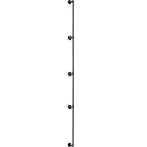 Corrimano Industriale in Acciaio al Carbonio da 13FT, Capacità di Carico 440LBS, Corrimano per Scale, Parte Metallica per Scale, Accessorio per Parete Scala - Product Image 1