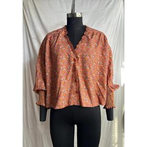 Camisa Elegante de Manga Larga con Cuello para Mujer, Moda de Primavera y Otoño, Color Sólido, Dobladillo Dividido, Camisa de Trabajo Oversize Estilo OL - Product Image 1