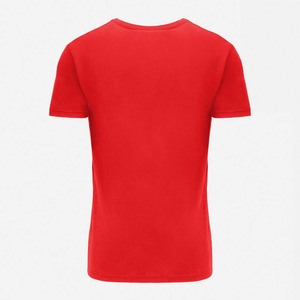 เสื้อยืดคอกลมแขนสั้นผู้ชาย สีพื้น ทรงปกติ สไตล์ลำลอง สีขาว - Product Image 5
