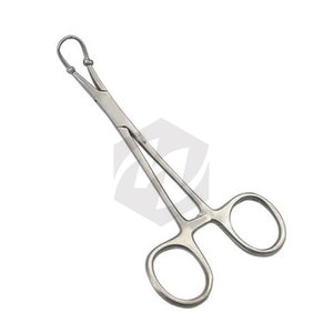 ที่หนีบผ้าเช็ดตัวโรเดอร์ ขนาด 5 1/4 นิ้ว เครื่องมือผ่าตัดทางการแพทย์ คุณภาพสูง ทำจากสแตนเลสสตีล ใช้สำหรับการห้ามเลือดในทางการแพทย์และสัตวแพทย์ - Product Image 1