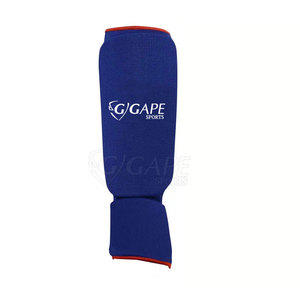 <b>Hook</b> Loop Closure Elasticated Shin Insteps Football <b>Game</b> Professional Protection Lightweight Breathable Stretch Non-Slip - Product Image 3