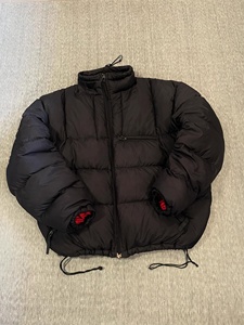 Custom Mens High Quality Reversible Matte Nylon Puffer Jacket Wholesale Heavyweight Warm Winter Bubble <b>Coat</b> - Product Image 1