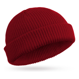 Gorro Unisex de Punto 100% Acrílico, Color Sólido, Casual, para Invierno, para Adultos, 56-58CM, Fabricación Bajo Demanda - Product Image 3