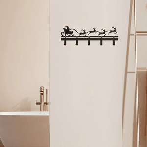 Portachiavi da Parete Moderno a Fiocco di Neve con Ganci per Organizzazione Ingresso Casa - Design Intagliato Adatto per Cucina e Bagno - Product Image 4