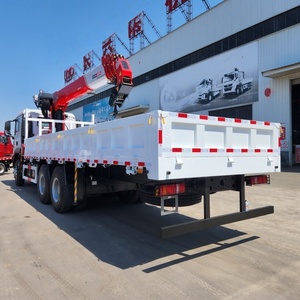 Camion-grue HOWO TX 6*4 avec grue <span class=keywords><strong>Fassi</strong></span>, flèche télescopique de 12 tonnes ou 14 tonnes pour les travaux d'ingénierie urbaine et municipale - Product Image 3