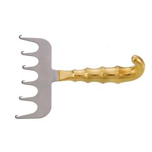 Retractor Yancoskie de 19 cm con Gancho de 6 Puntas de Acero Inoxidable, Instrumento Retractor de Tejido para Cirugía Plástica y Abdominoplastia - Product Image 3