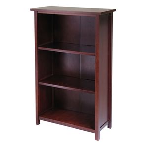 Milan 4-Tier Bookcase with Medium <b>Storage</b> <b>Shelves</b> Versatile Home Funiture - Product Image 2