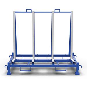 Série de rayonnages A-frame simple face de bonne qualité avec panneaux de présentation en acier pour entrepôt - Product Image 2
