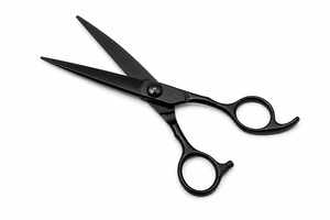 Ciseaux de barbier professionnels en acier inoxydable avec poignée ronde pour droitiers, application des cuticules, option de logo personnalisé - Product Image 6