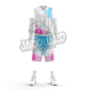 Camisetas y Pantalones Cortos de Baloncesto Hechos a Medida con Materiales Frescos de Primera Calidad, Ropa Deportiva de Fútbol 100% Poliéster, Hechos en Pakistán - Product Image 1