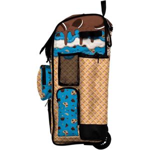 Mochila de Béisbol y Sóftbol Personalizada con Compartimento para Zapatos, Bolsa con Ruedas para Bate y Gancho para Casco de T-Ball, Mochila Juvenil para Bate de Béisbol - Product Image 4