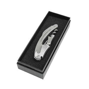 Sacacorchos Manual de Acero Inoxidable Elegante, Calidad Profesional, en Caja de Regalo para Fácil Transporte - Product Image 2