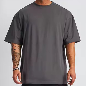 Camisetas de Hombre de Alta Calidad, 100% Algodón, 230gsm, Formales, con Hombros Caídos, Estampado en Relieve, Anti-Pilling, las Más Populares - Product Image 1