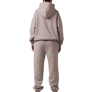 New Custom Made Logo Casual Solid Breathable Fleece Full Sleeve Women Tracksuit High Quality Best Price OEM Service - Product Image 5