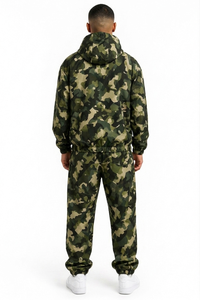 Custom Made Personalized <b>Camo</b> <b>Waterproof</b> Outdoor Light <b>jacket</b> for men Nylon Windbreaker Baggy Zip up Streetwear <b>Camo</b> Joggers - Product Image 3