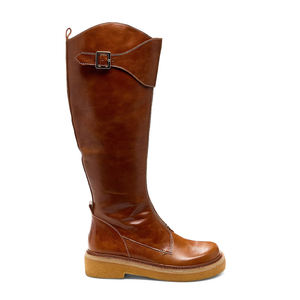 Bottes d'équitation longues pour hommes de haute qualité en cuir véritable, chaussures d'équitation en différentes couleurs et tailles avec service OEM - Product Image 3