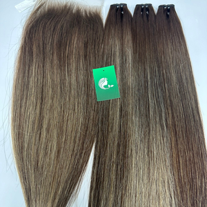 Peluca Frontal de encaje de pelo crudo vietnamita de alta calidad de 8 - 32 pulgadas, encaje HD de textura recta para mujeres negras sin procesar con tamaño de gorra - Product Image 3