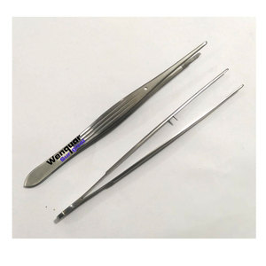 Top Quality McIndoe Dissecting Forceps Serrated 15cm Surgical Wenquar Stainless Steel Instrument Reusable - Product Image 1