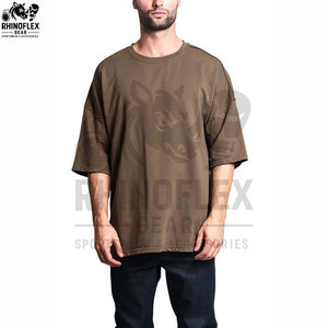 เสื้อยืดโอเวอร์ไซส์หนานุ่มทรงหลวม เสื้อหนา น้ำหนัก 280 กรัม ผ้าฝ้าย 100% เสื้อยืดเปล่าสำหรับผู้ชาย รับสกรีนโลโก้ตามสั่ง - Product Image 5